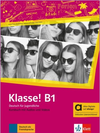 KLASSE! В1 Kursbuch mit Audios und Videos  online+ Allango Schlüssel (24 Mont)