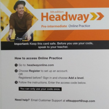 NEW HEADWAY PRE-INT 5ED ONLINE PRACTICE *