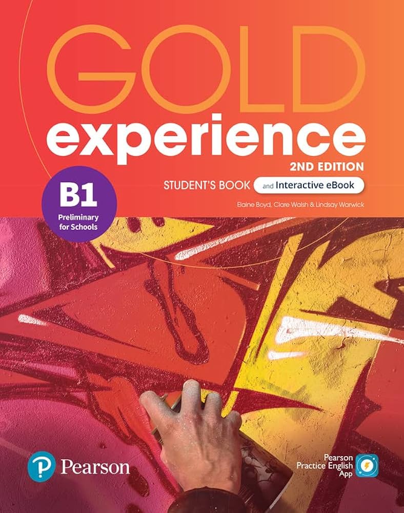 GOLD EXPERIENCE 2ND EDITION B1 Student's Book + eBook