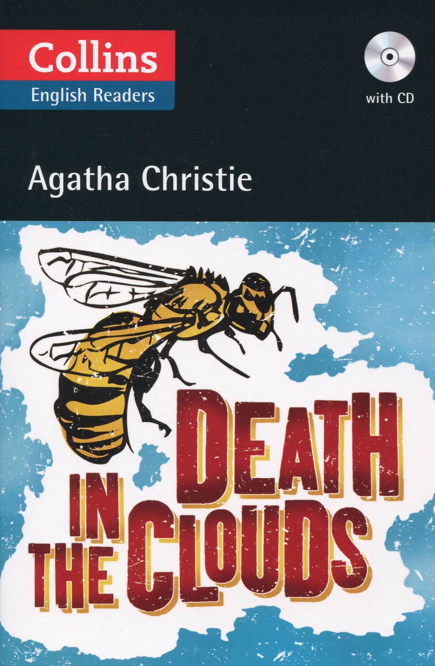 DEATH IN THE CLOUDS Book + Audio CD