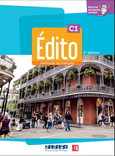 EDITO C1 2E 2022 Livre + Cahier + Didierfle.app