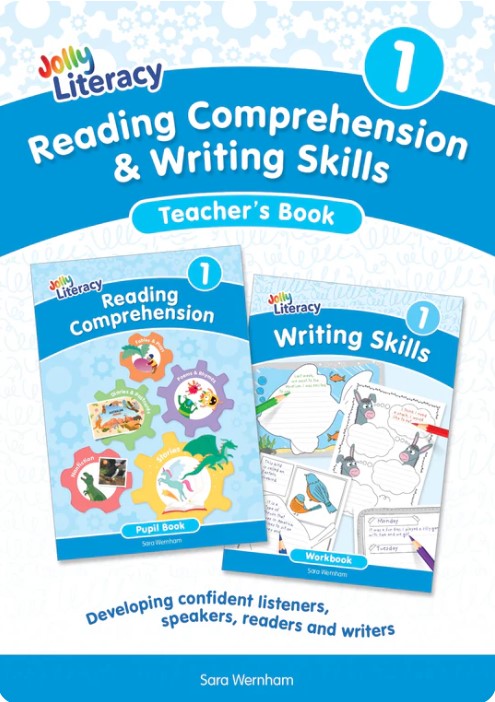 JOLLY LITERACY 1 Reading Comprehension & Writing Skills Teacher's Book (Precursive Letters)