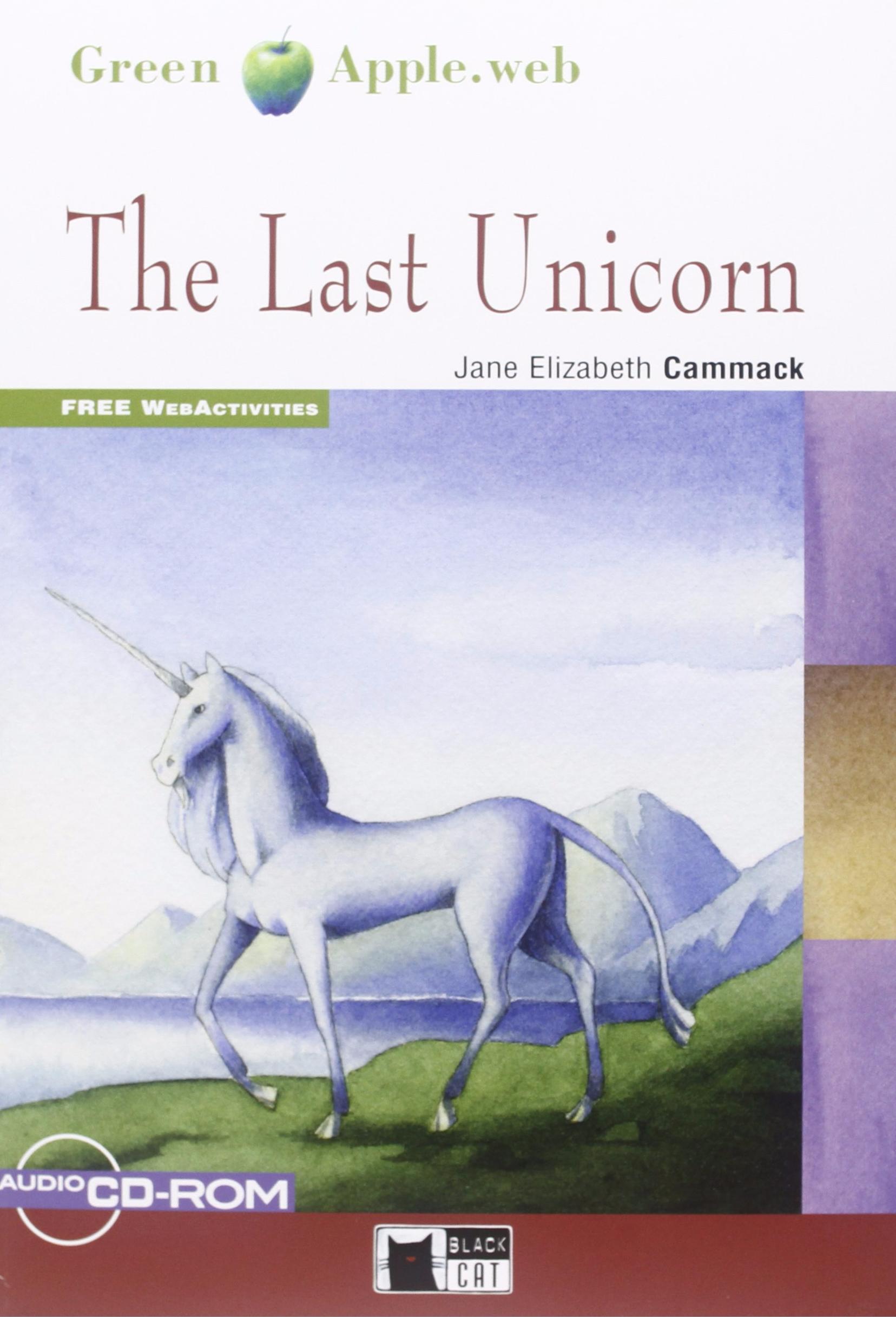LAST UNICORN,THE (GREEN APPLE,STEP1 , A2) Book+ AudioCD+CD-ROM