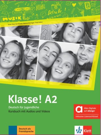 KLASSE! A2 Kursbuch mit Audios und Videos online+ Allango Schlüssel (24 Mont)