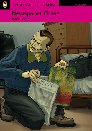 NEWSPAPER CHASE (PENGUIN ACTIVE READING, EASYSTART LEVEL) Book + CD-ROM