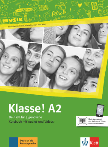 KLASSE! A2 Kursbuch mit Audios und Videos online