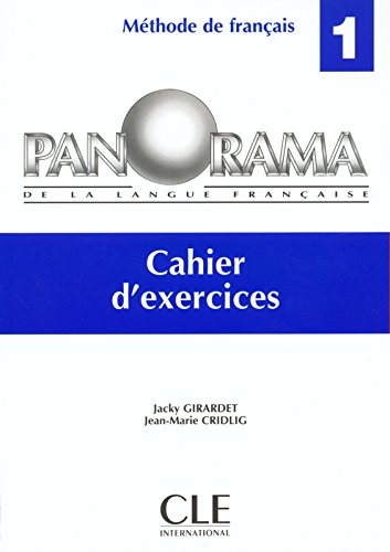 PANORAMA 1 Cahier d'exercices