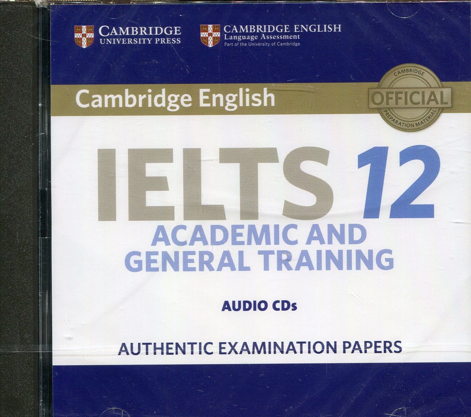 CAMBRIDGE IELTS 12 ACADEMIC Audio CD