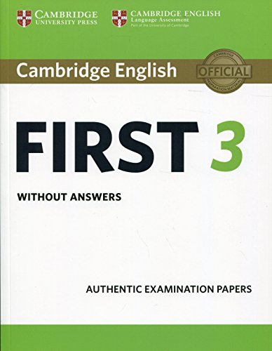 Cambridge English First 3 Student's Book without answers