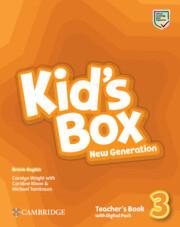 KID'S BOX NEW GENERATION 3 Teacher's Book with Digital Pack