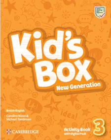KID'S BOX NEW GENERATION 3 Activity Book with Digital Pack