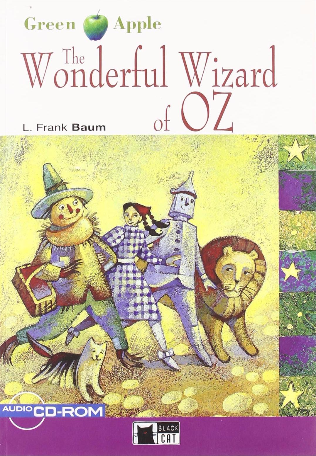 WONDERFUL WIZARD OF OZ (GREEN APPLE,STARTER A1) Book+ AudioCD+CD-ROM