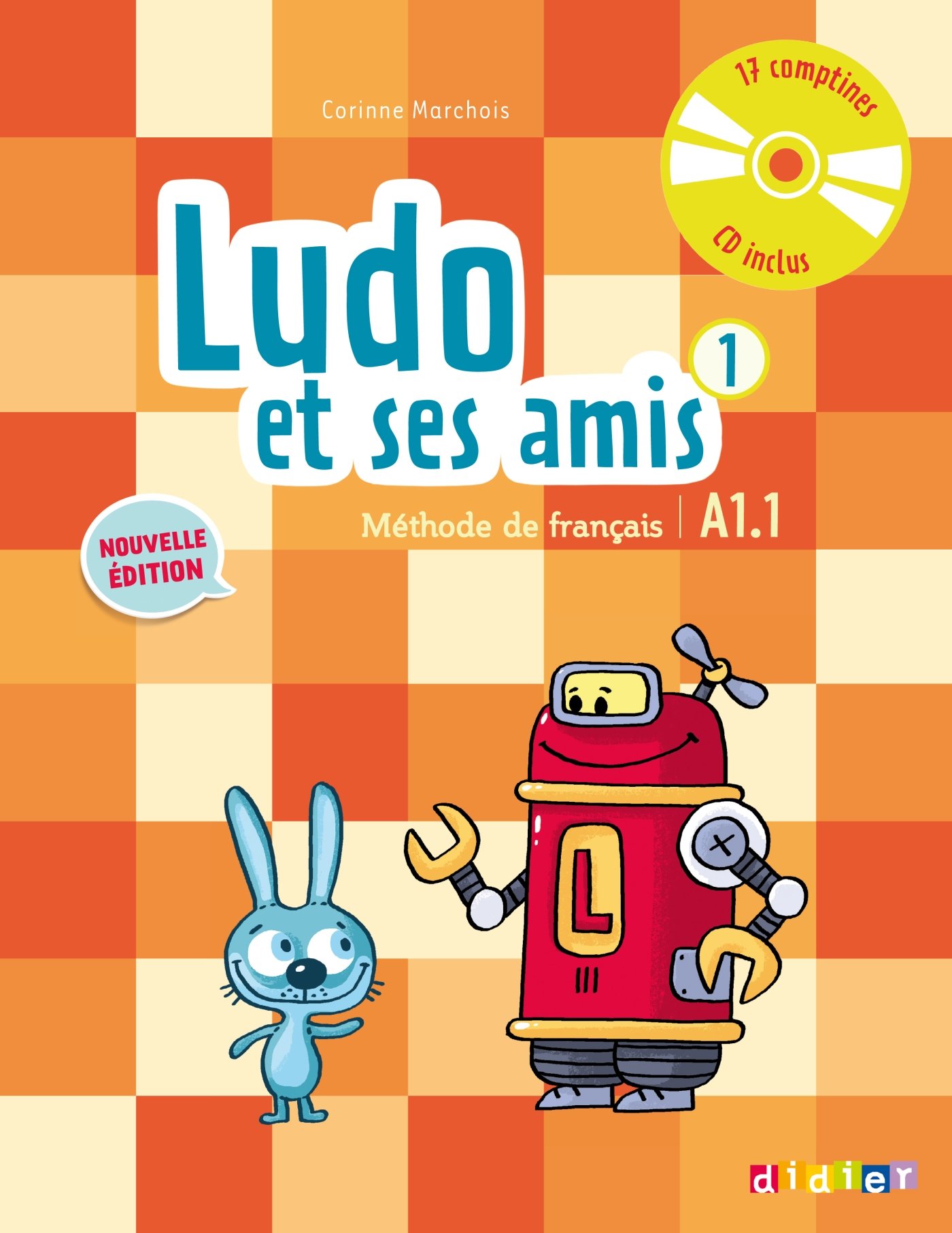 LUDO ET SES AMIS 1 Livre + CD Audio 