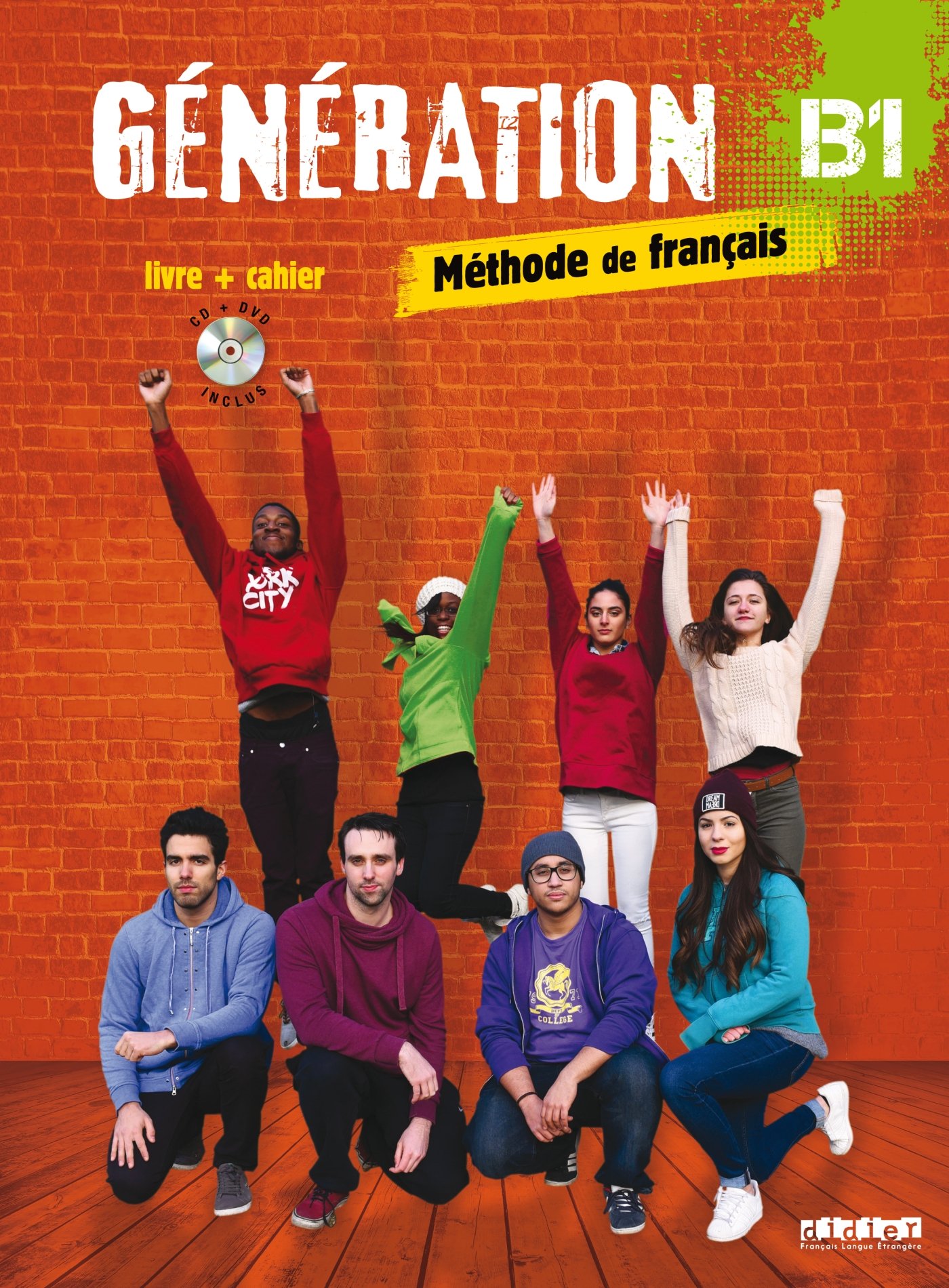 GENERATION B1 Livre + cahier + Audio CD + DVD