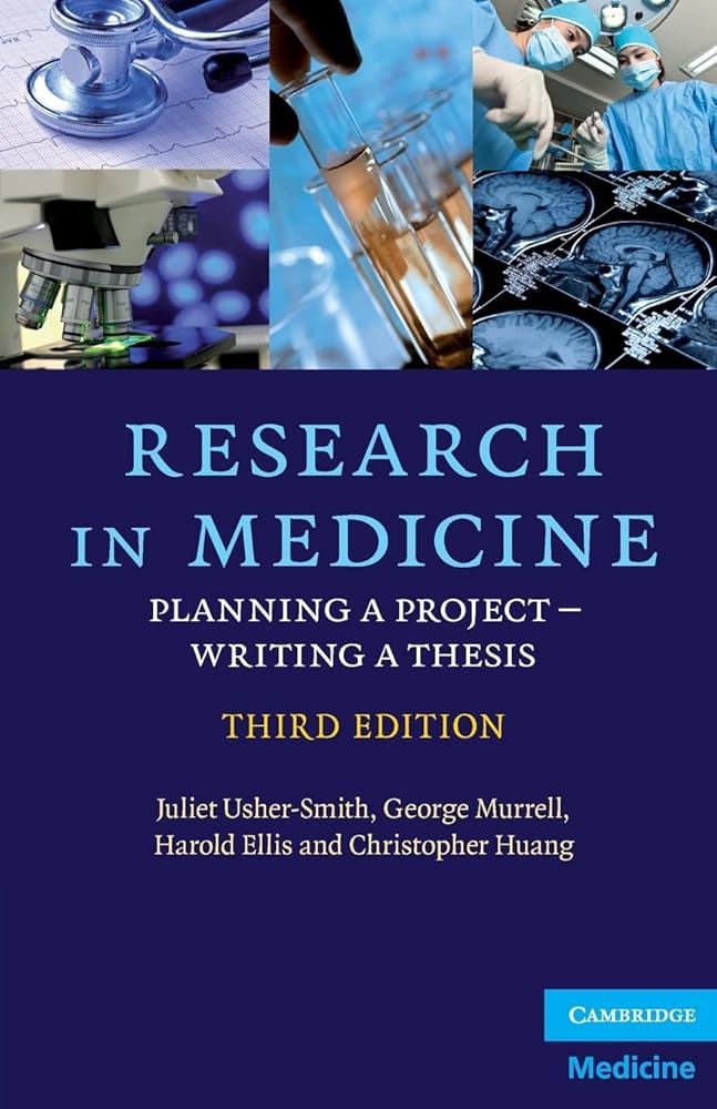 Research in Medicine : Planning a Project - Writing a Thesis