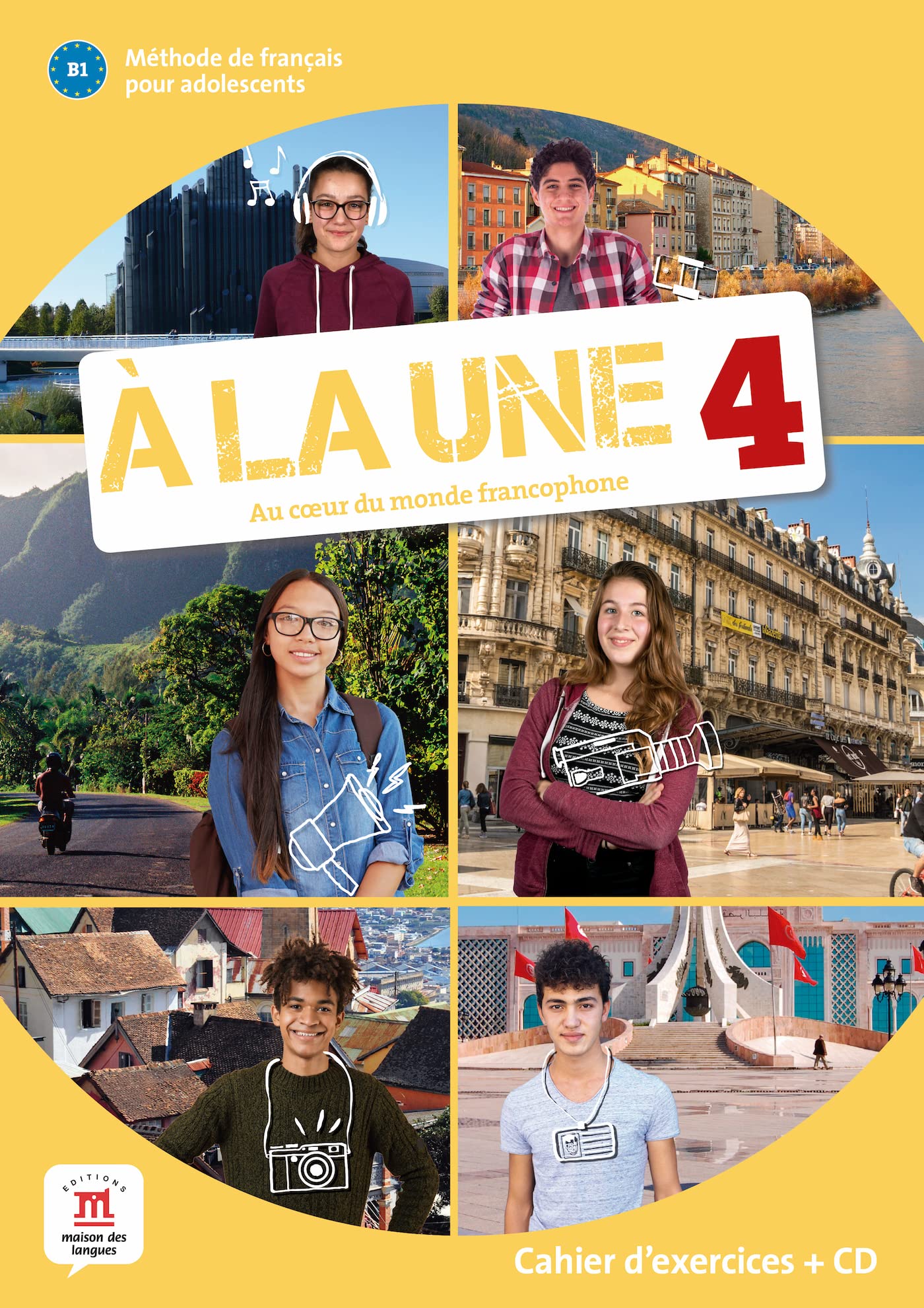 A LA UNE 4 Cahier+CD