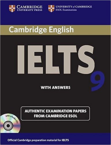 CAMBRIDGE IELTS 9 Student's Book with Answers + Audio CD