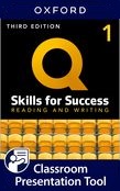 Q: SKILLS FOR SUCCESS THIRD EDITION 1 Reading and Writing Classroom Presentation Tool