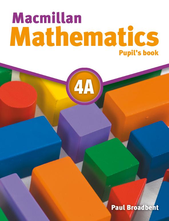 MACMILLAN MATHEMATICS 4A Pupil's Book + eBook Pack