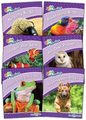JOLLY PHONICS Readers Level 5 (Purple) Our World Nonfiction (pack of 6)