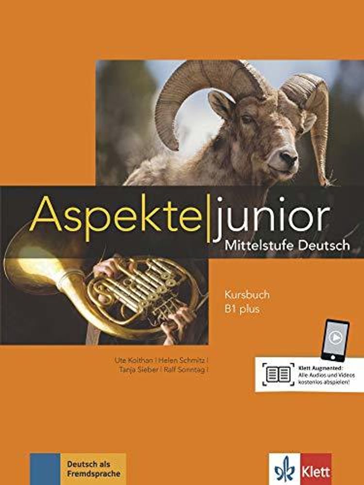 ASPEKTE JUNIOR B1 plus Kursbuch mit Audio-Dateien zum Download