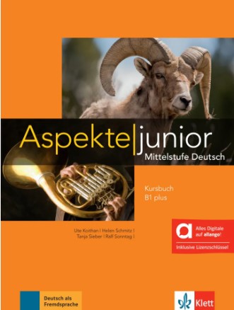 ASPEKTE JUNIOR B1 plus Kursbuch mit Audios online+ Allango Schlüssel (24 Mont)