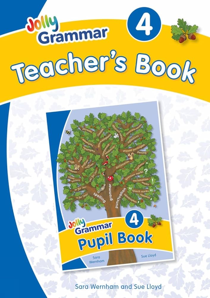 JOLLY GRAMMAR 4 Teacher's Book (precursive letters)
