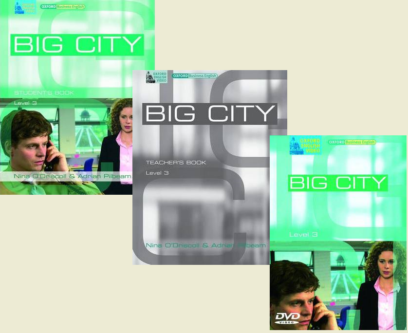 BIG CITY 3 НАБОР (x3): Student`s Book+Teacher`s Book+DVD