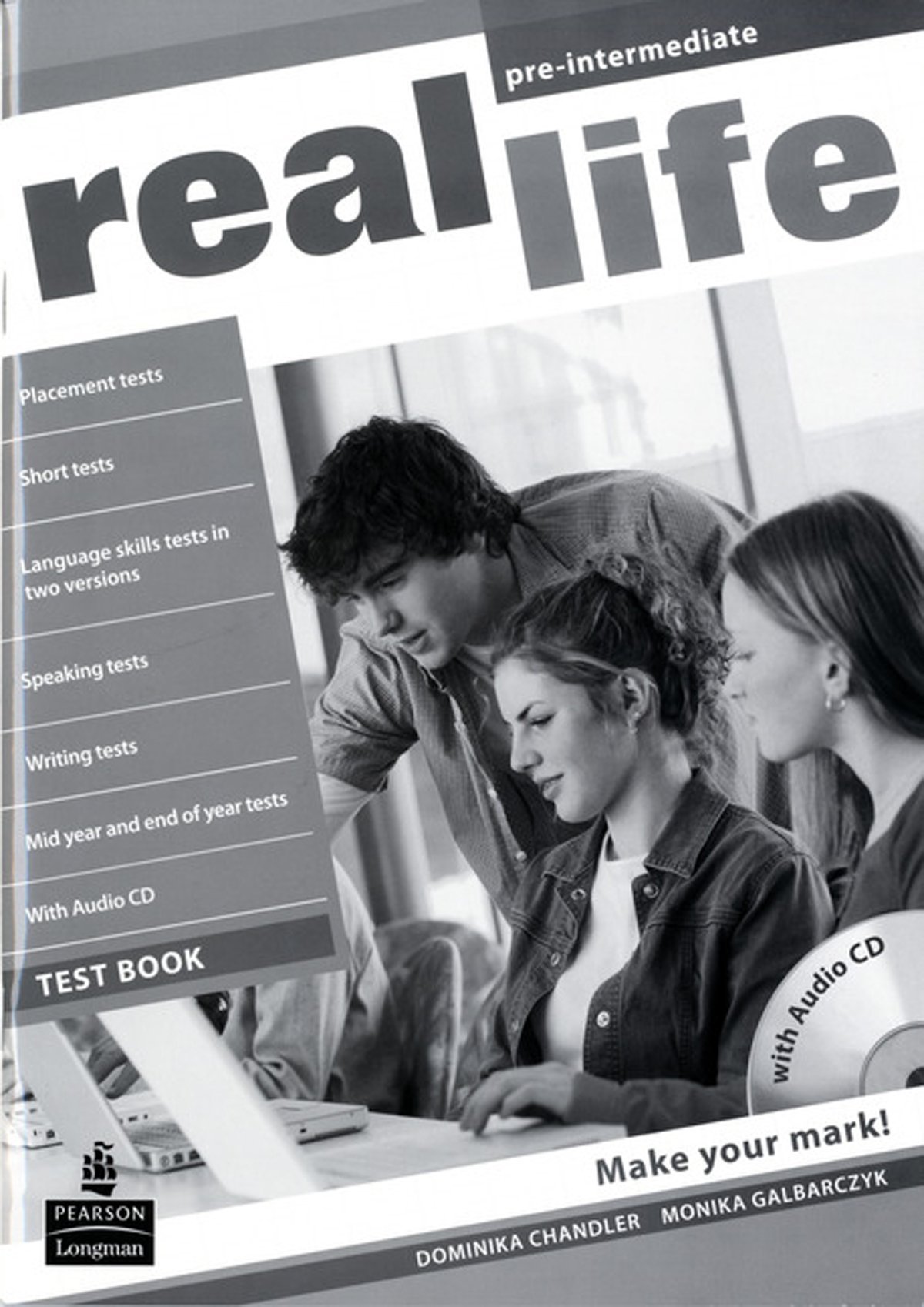 REAL LIFE PRE- INTERMEDIATE  Test Book+Test AudioCD 