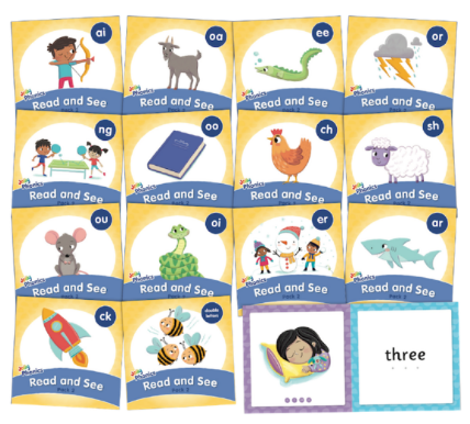 JOLLY PHONICS Read and See, Pack 2 NEW EDITION