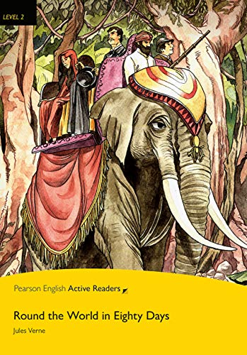 ROUND THE WORLD IN EIGHTY DAYS (PENGUIN ACTIVE READING, LEVEL 2) Book + CD-ROM