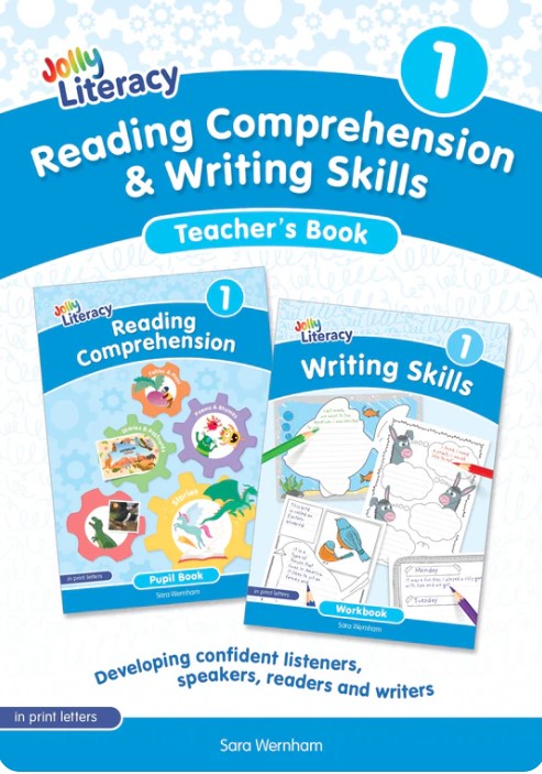 JOLLY LITERACY 1 Reading Comprehension & Writing Skills Teacher's Book (Print Letters)