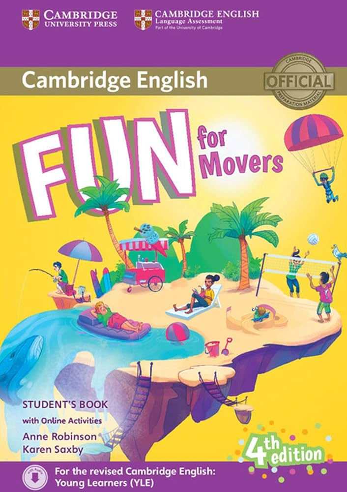 FUN FOR MOVERS 4th ED Student's Book + Online Activities + Audio