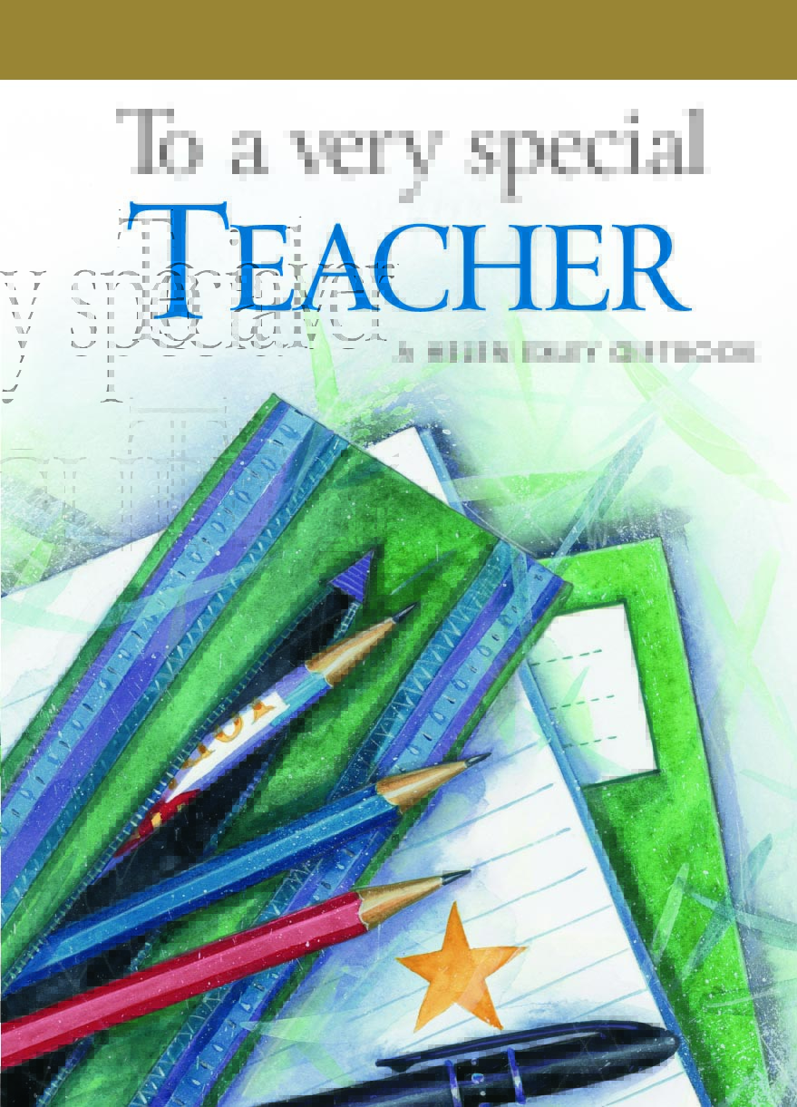 HE To A Very Special Teacher