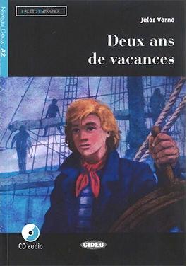 DEUX ANS DE VACANCES (LIRE ET S'ENTRAINER, NIVEAU DEUX 2) Livre + Audio CD