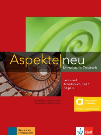 ASPEKTE NEU B1 plusTeil 1 Lehr- und Arbeitsbuch mit Audios online + Allango Schlüssel (24 Mont)