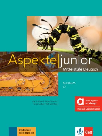 ASPEKTE JUNIOR C1 Kursbuch mit Audios  online+ Allango Schlüssel (24 Mont)