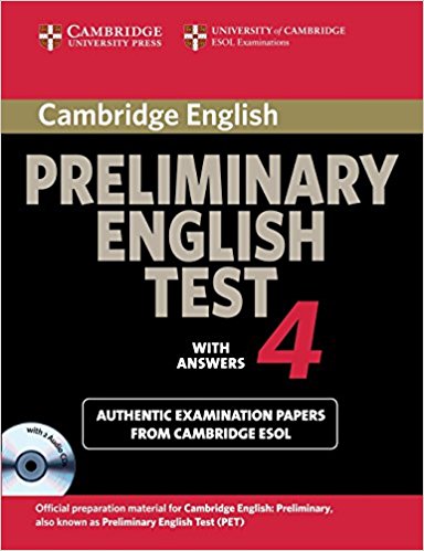 Cambridge PET 4 Self-Study Student's Book with answers + AudioCD
