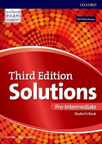 SOLUTIONS PRE-INTERMEDIATE 3rd ED Student's Book+Online Practice