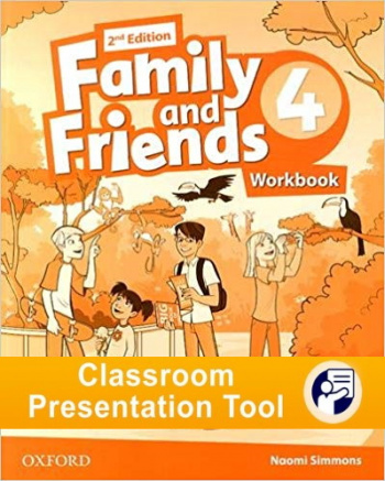 FAMILY AND FRIENDS 4  2ED WB CPT CODE GEN