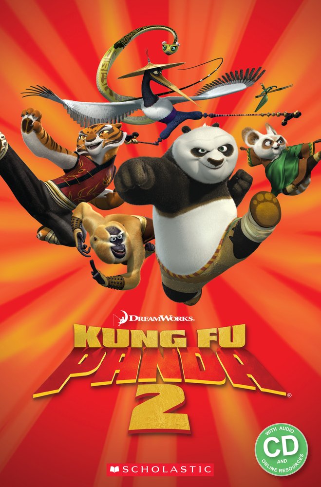 KUNG FU PANDA 2 (POPCORN ELT READERS, LEVEL 3) Book + Audio CD