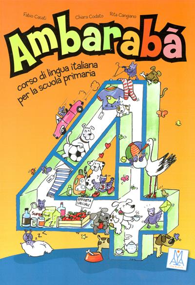 AMBARABÀ 4 Libro per l'alunno + 2 CD audio 