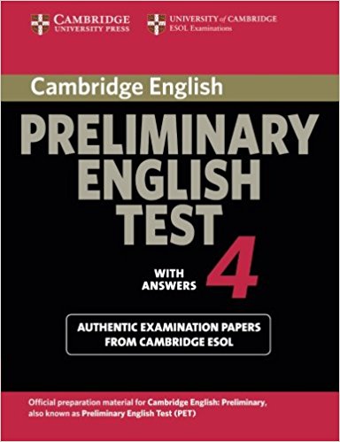 Cambridge PET 4 Student's Book with answers