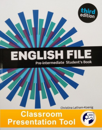 ENGLISH FILE PRE-INT 3E SB CPT CODE GEN *