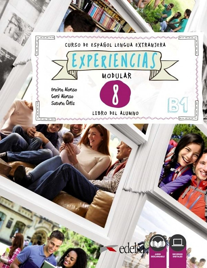 EXPERIENCIAS Libro del alumno 8 (B1) + audio descargable