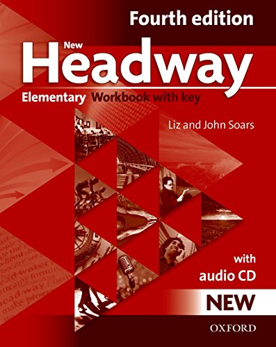 NEW HEADWAY ELEMENTARY 4th ED Workbook with Key + Audio CD
