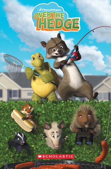 OVER THE HEDGE (POPCORN ELT READERS, LEVEL 1) Book + Audio CD