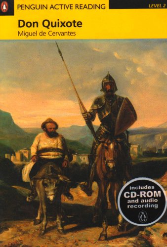 DON QUIXOTE (PENGUIN ACTIVE READING, LEVEL 2) Book + CD-ROM