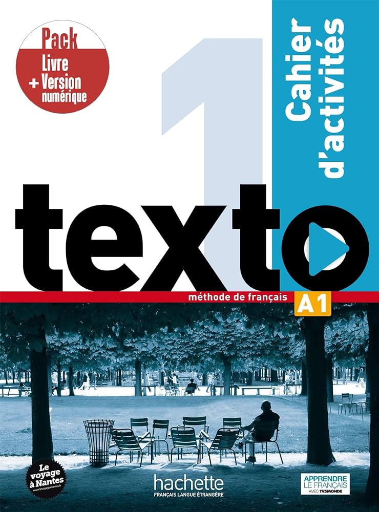 TEXTO 1 Cahier d'activites + Version numérique