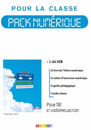 LATITUDES 3 Manuel numerique premium - Cle USB 1 licence